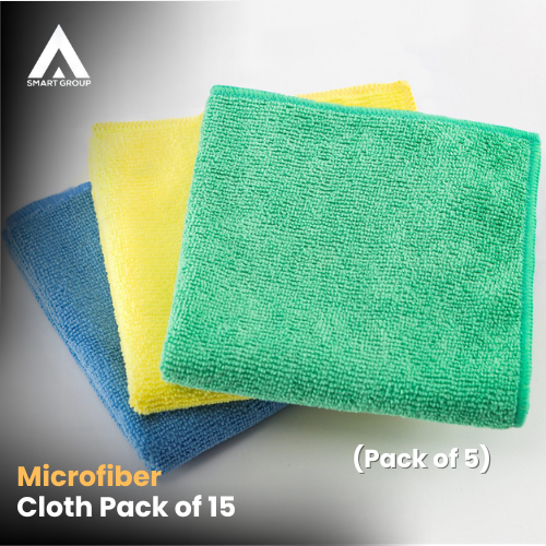 Microfiber Cloth Pack (5 Pcs) - Multi-Use