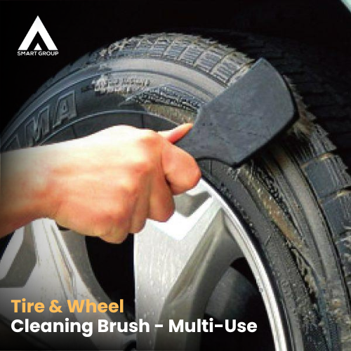 Tire & Wheel Cleaning Brush - Multi-Use