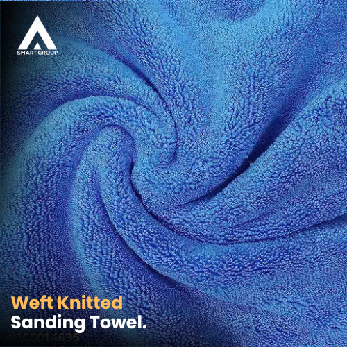 Weft Knitted Sanding Towel.