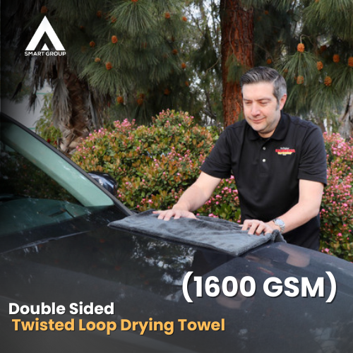 Double Sided Twisted Loop Drying Towel 1600 GSM