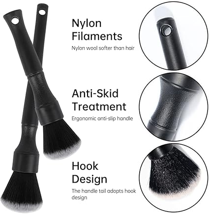 Car Interior & Exterior Detail Brush