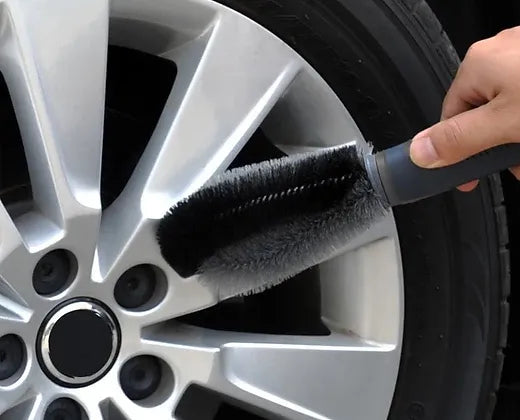 Double-Strand Car Wheel Brush